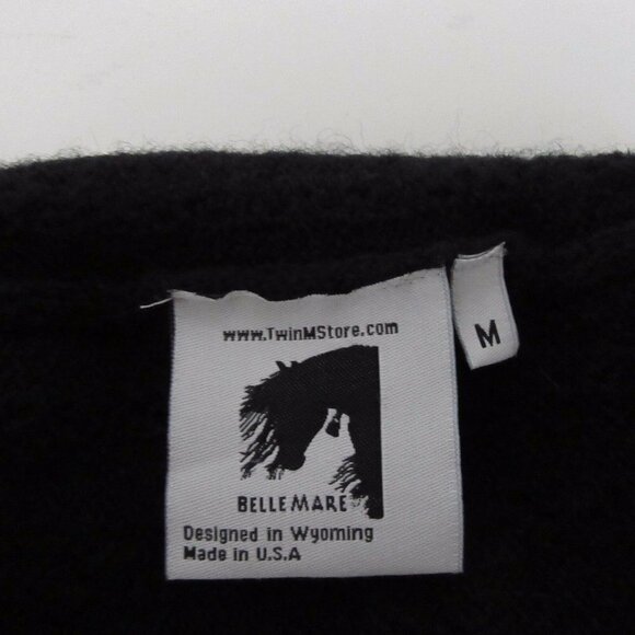 BELLE MARE Black Wool Sweater - Picture 6 of 8